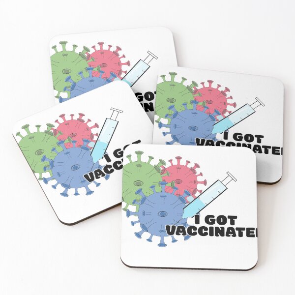 Item preview, I got vaccinated designed and sold by Kai Kreative.