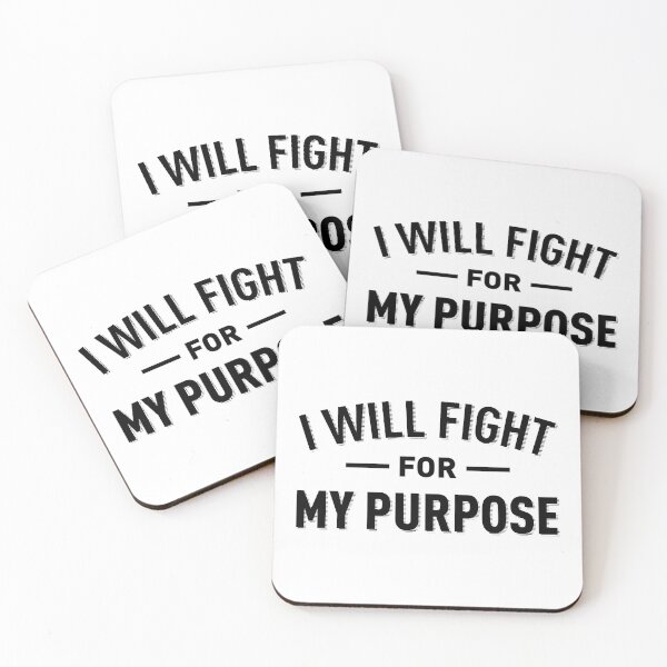 Item preview, I Will Fight For My Purpose designed and sold by FilipeFerreira.