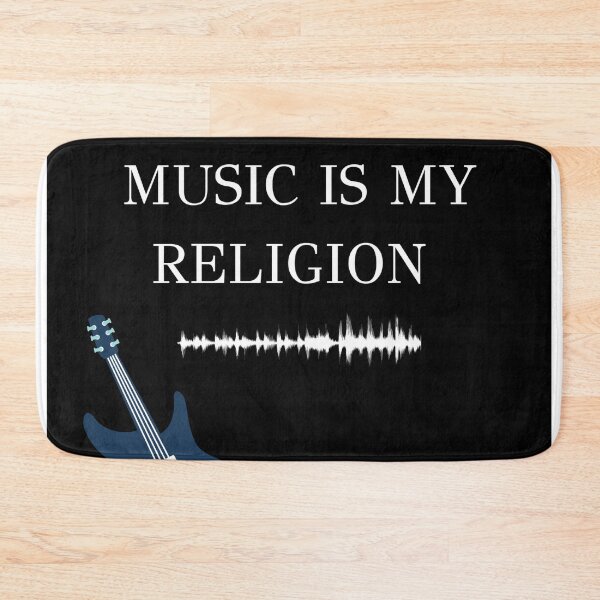 Item preview, Music is my religion designed and sold by authenticwords.