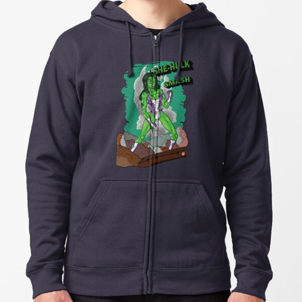 Hulk Hoodie The Incredible Hulk Smash Angry Hood Jumper Marvel Comics Avengers
