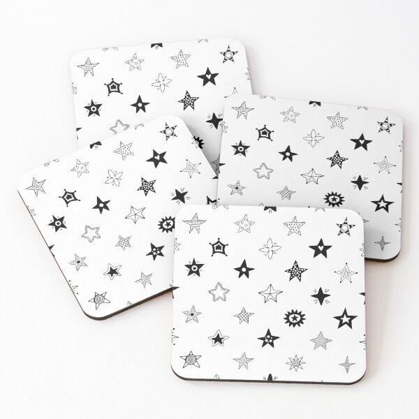 Item preview, Hand Drawn Stars Repeating Pattern designed and sold by fahadabu.