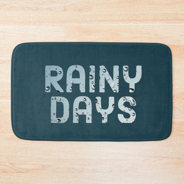 Item preview, Rainy days - cute cozy rainy days sticker. designed and sold by Theleochick.