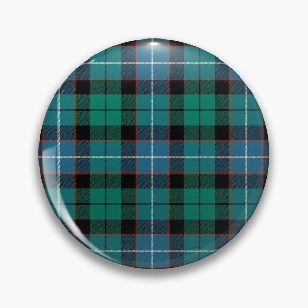Item preview, Galbraith Russell Hunter Mitchell Clan Tartan | Ancient | Cute Blue and Green Plaid designed and sold by cutetartanshop.