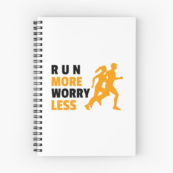 Item preview, Run More Worry Less designed and sold by YOYOCollection.