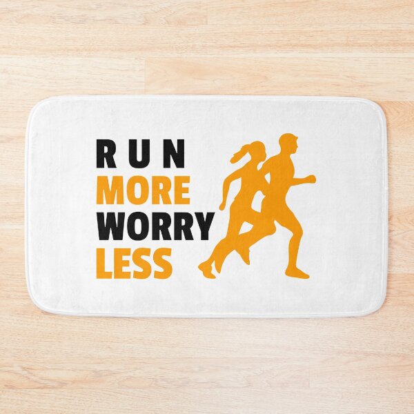 Item preview, Run More Worry Less designed and sold by YOYOCollection.