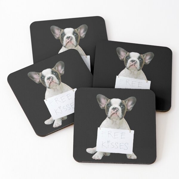 Item preview, Dog Stickers: Free kisses from Doggo designed and sold by Memiefy.