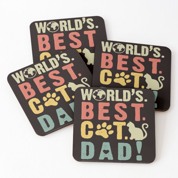 Item preview, World's Best Cat Dad! | Gift For Dad | Gift Idea designed and sold by ThuyPhamStore.