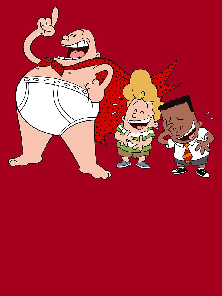 captain underpants cartoon Kids T-Shirt for Sale by erynkunze