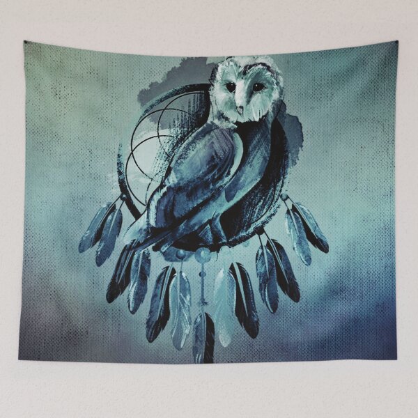 Item preview, Dream Catcher Owl designed and sold by Anzarr.