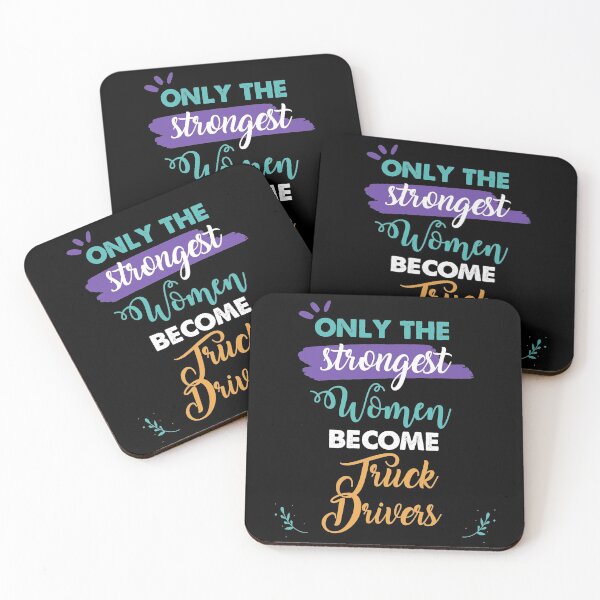 Item preview, Truck Drivers gift only the strongest women become Truck Drivers designed and sold by Custom365.