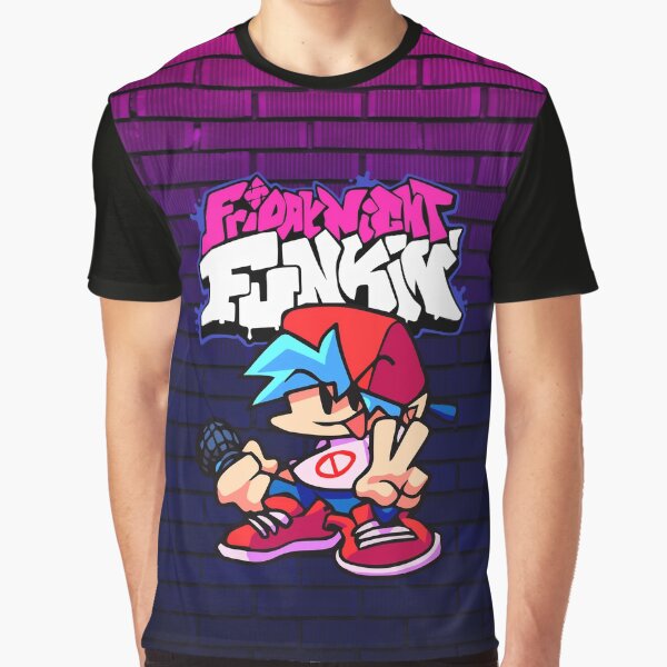 Item preview, Friday Night Funkin, Boyfriend designed and sold by excusememood.