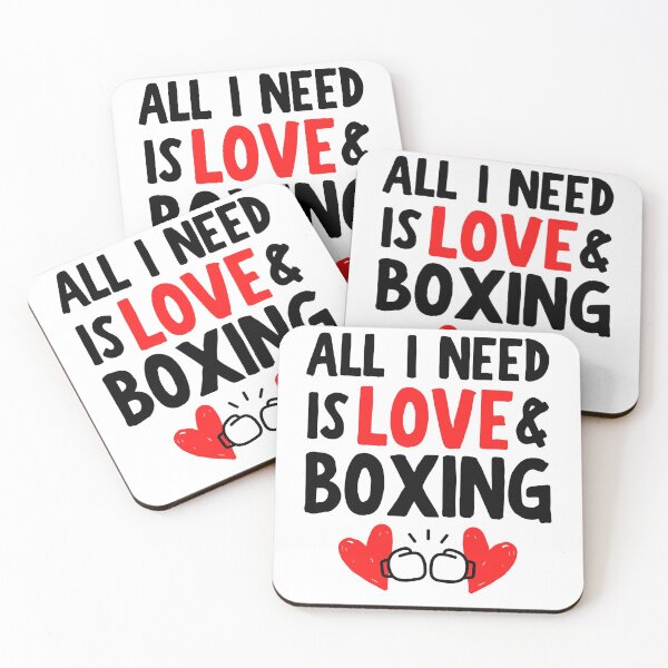 Item preview, All I need is love and boxing designed and sold by TheGreenGoat.