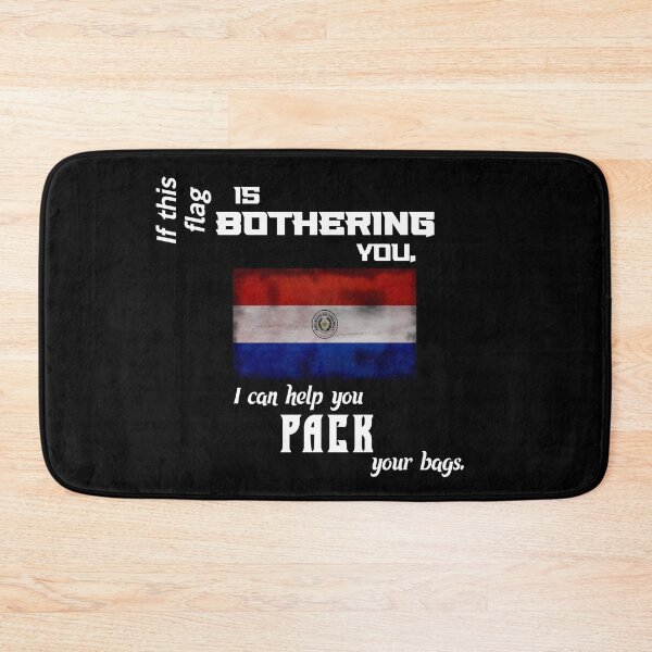 Item preview, Paraguayan flag - pack your bags designed and sold by 2Girls1Shirt.