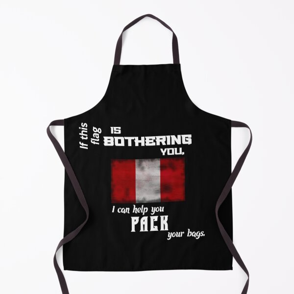Item preview, Peruvian flag - pack your bags designed and sold by 2Girls1Shirt.