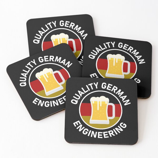 Item preview, Quality German Engineering funny flag with beer tankard designed and sold by TalesOfScience.