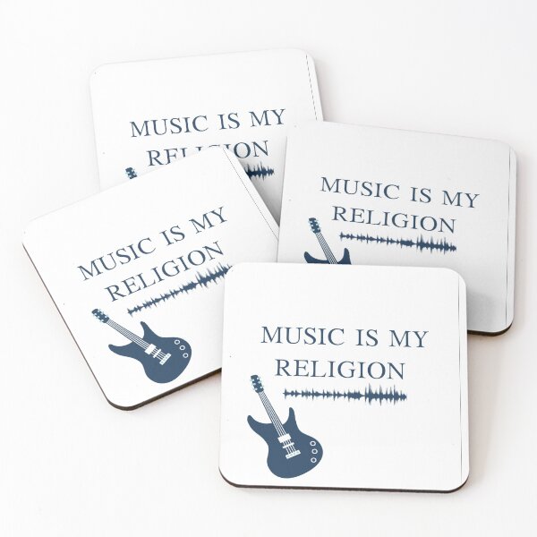 Item preview, Music is my religion designed and sold by authenticwords.