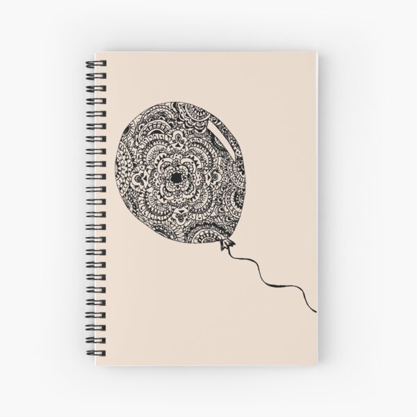 balloon Spiral Notebook