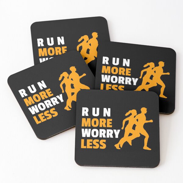 Item preview, Run More Worry Less designed and sold by YOYOCollection.
