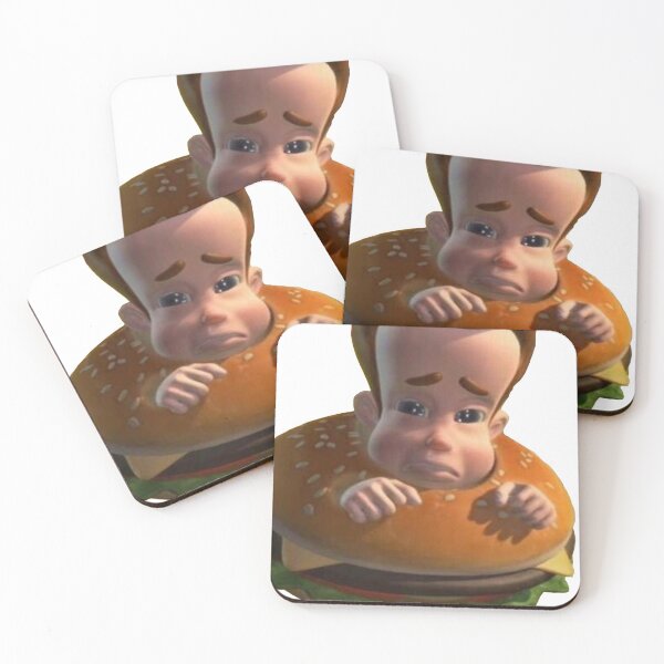 Aperçu de l'œuvre Sad Jimmy Neutron dans un hamburger créée et vendue par brooke-stoll.