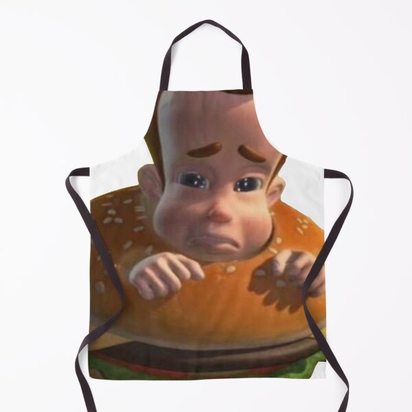Artikelvorschau, Trauriger Jimmy Neutron in einem Hamburger entworfen und verkauft von brooke-stoll.
