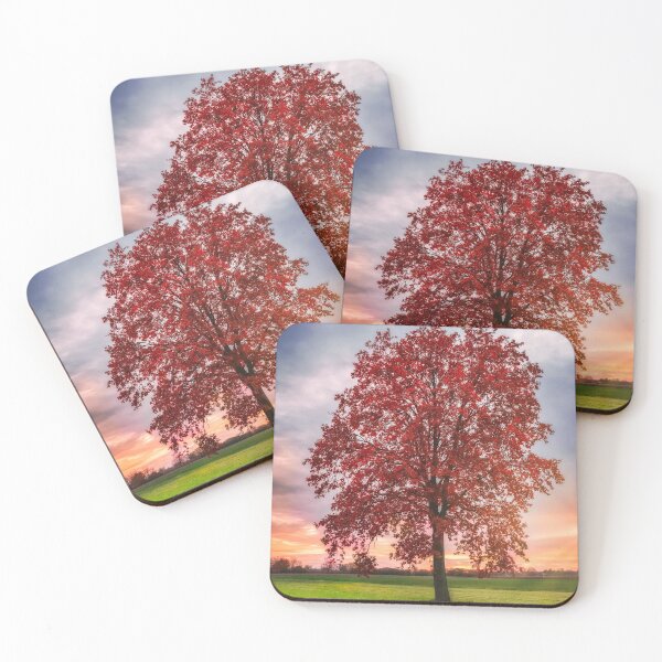 Item preview, Lonely red tree designed and sold by Dejan Travica.