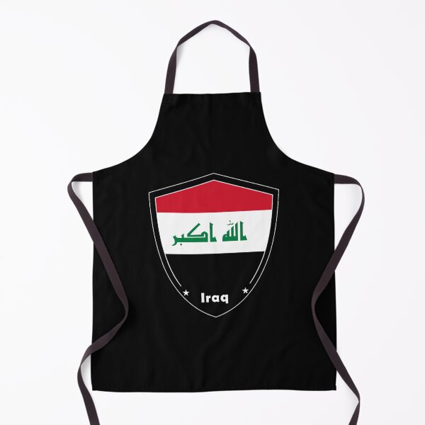 Artikelvorschau, Irak Flaggenabzeichen entworfen und verkauft von Gina-Driada.