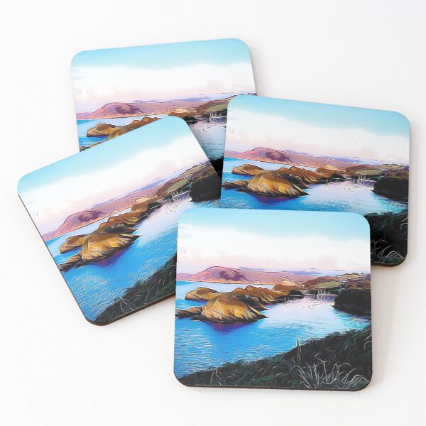 Item preview, Watermouth bay  designed and sold by TrippyEarth.