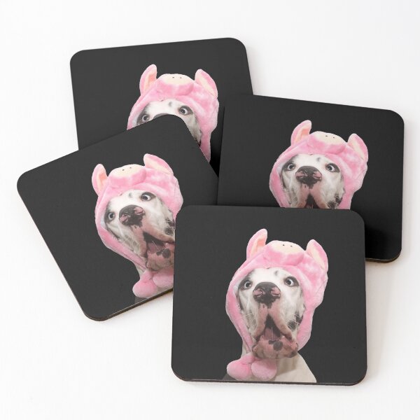 Item preview, Dog Stickers: Shocked Pitbull designed and sold by Memiefy.