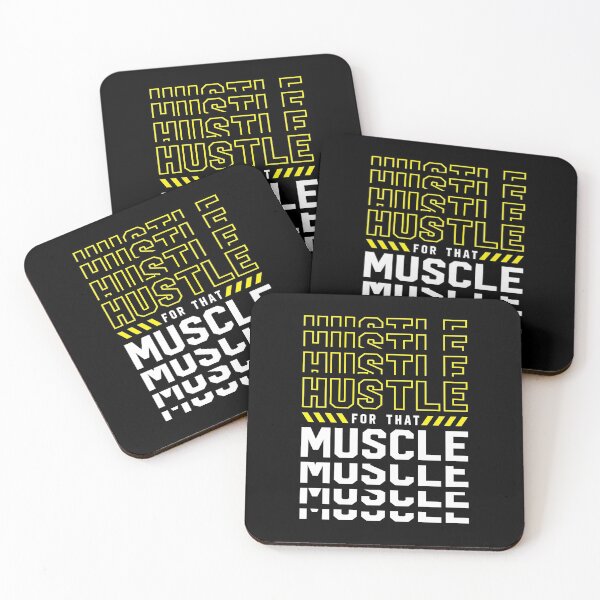 Item preview, Hustle For That Muscle designed and sold by Brogress Project.