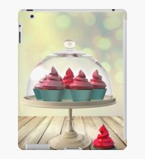 Cupcakes 3D modeling iPad Case/Skin