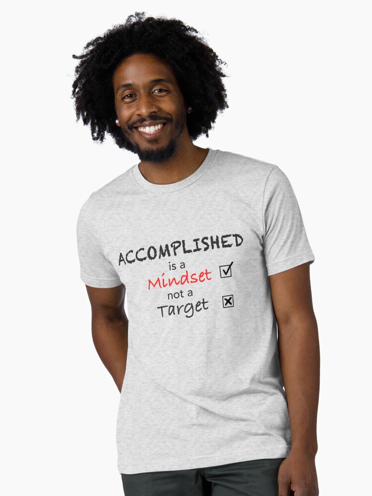 Thumbnail 1 of 7, Tri-blend T-Shirt, Accomplished designed and sold by Reader2writer.