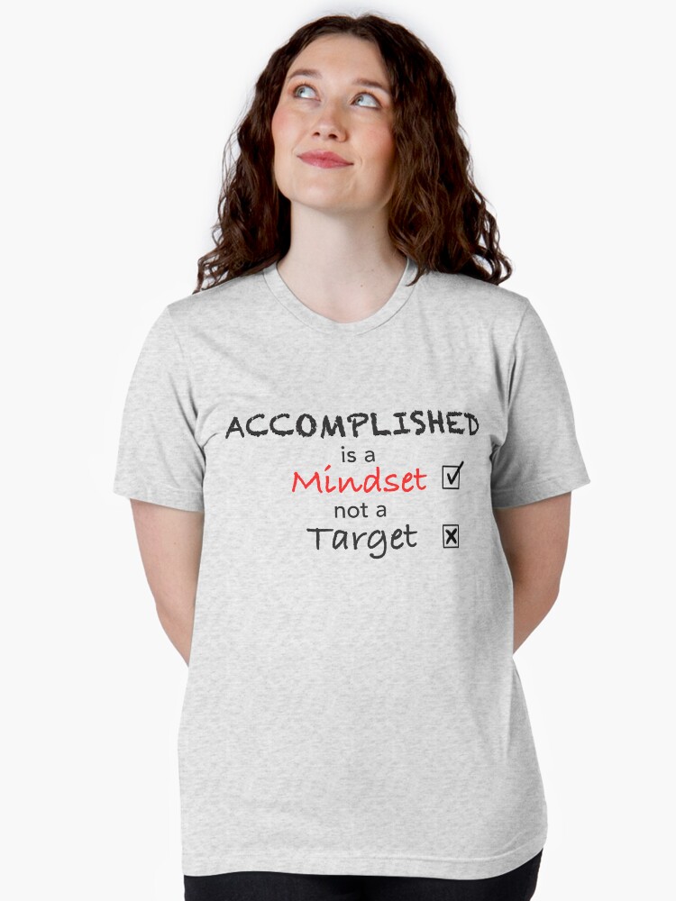 Thumbnail 2 of 7, Tri-blend T-Shirt, Accomplished designed and sold by Reader2writer.