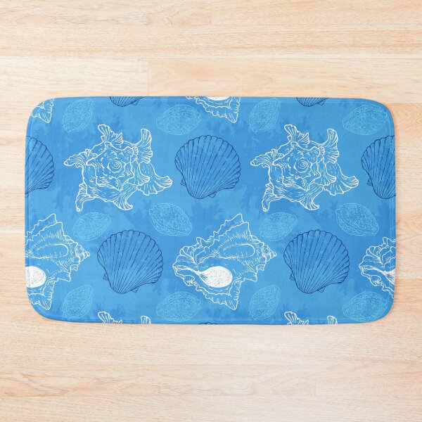Item preview, Sea Shells and Sea Life Pattern designed and sold by PosterpartyCo.