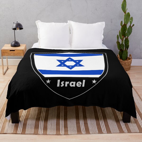 Artikelvorschau, Israel Flag Badge entworfen und verkauft von Gina-Driada.