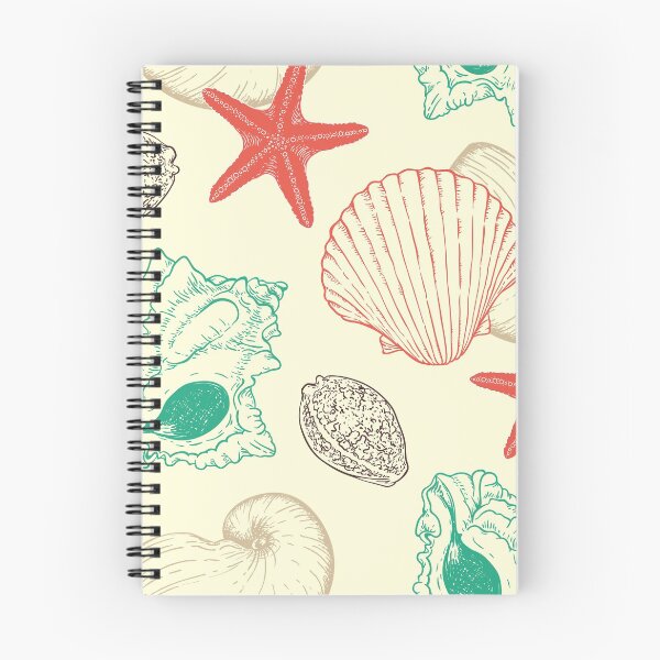 Item preview, Sea Shells and Sea Life Pattern designed and sold by PosterpartyCo.