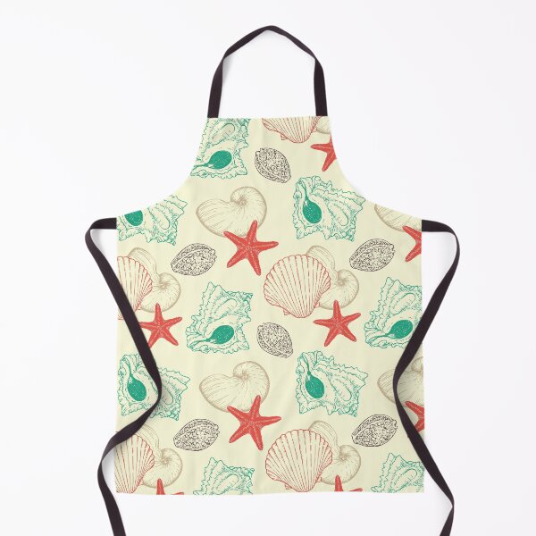 Item preview, Sea Shells and Sea Life Pattern designed and sold by PosterpartyCo.