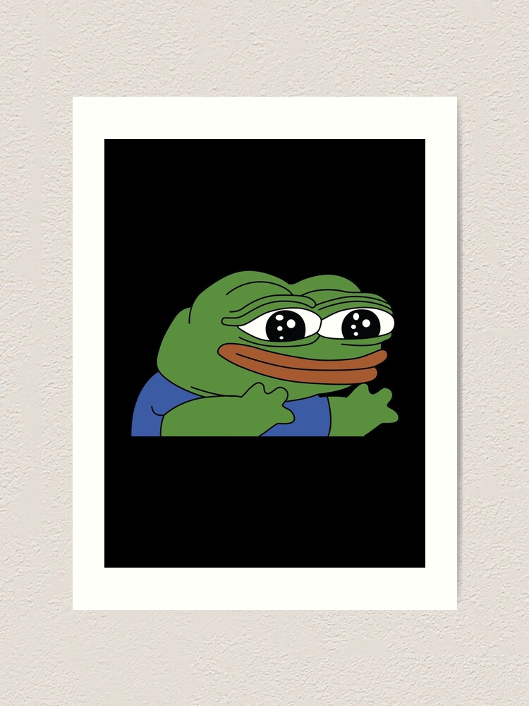 Pepega High Quality Emote Clock for Sale by OldDannyBrown