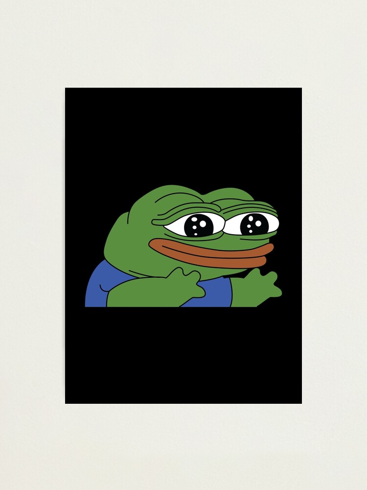 Pepega High Quality Emote Clock for Sale by OldDannyBrown