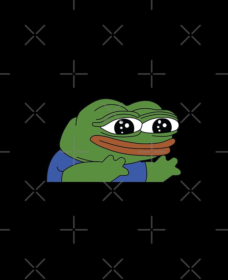 Pepega in HD Twitch Emote | iPad Case & Skin