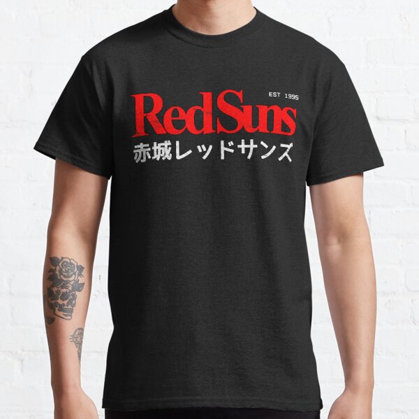 Initial D - Logo Akagi RedSuns T-shirt classique