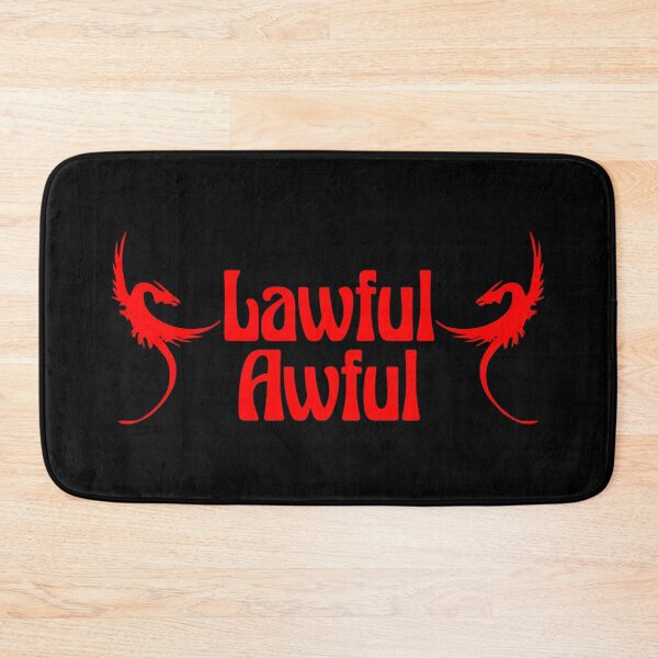 Item preview, Lawful Awful Alignment Funny Tabletop RPG Vintage Retro designed and sold by WPahat.