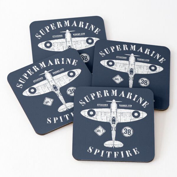 Spitfire Coasters (Set of 4)