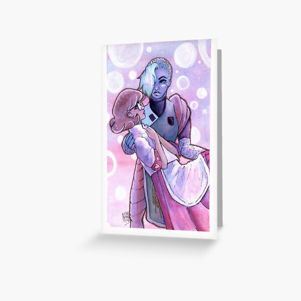 Space Battle Lunchtime Panel Greeting Card
