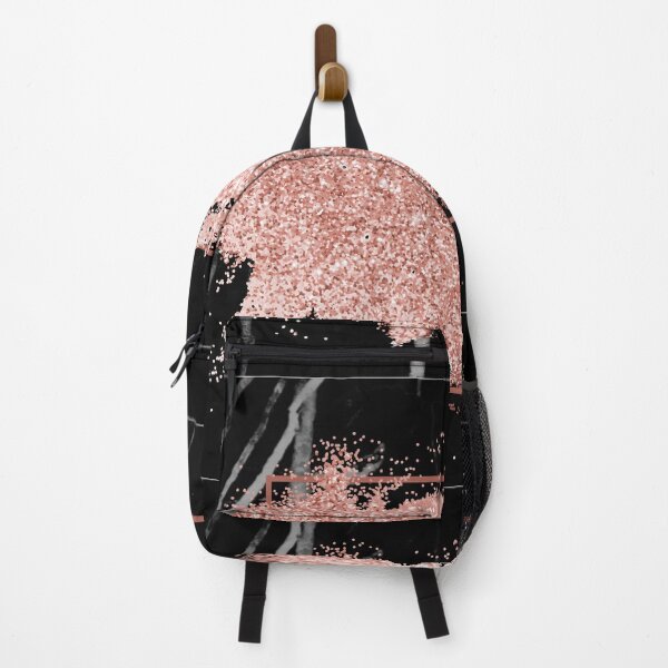 Item preview, Black Marble & Blush Pink Geometric Art designed and sold by newburyboutique.