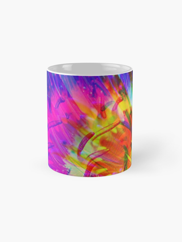 Alternate view of Abstract Water Lily Coffee Mug