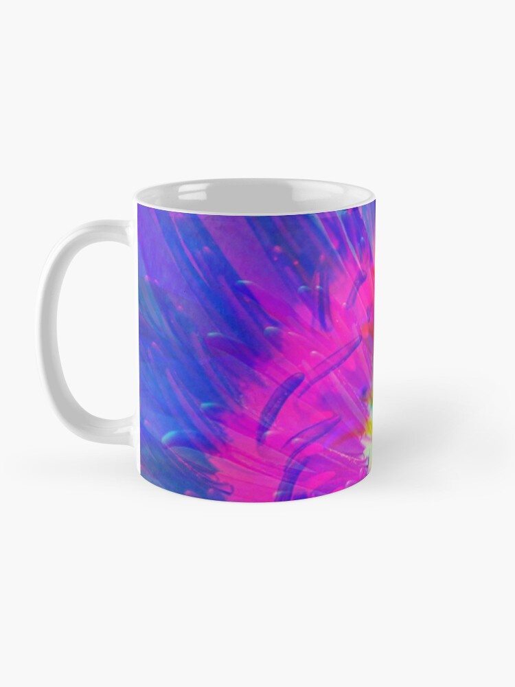 Alternate view of Abstract Water Lily Coffee Mug
