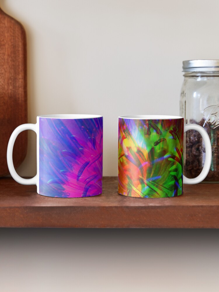 Alternate view of Abstract Water Lily Coffee Mug