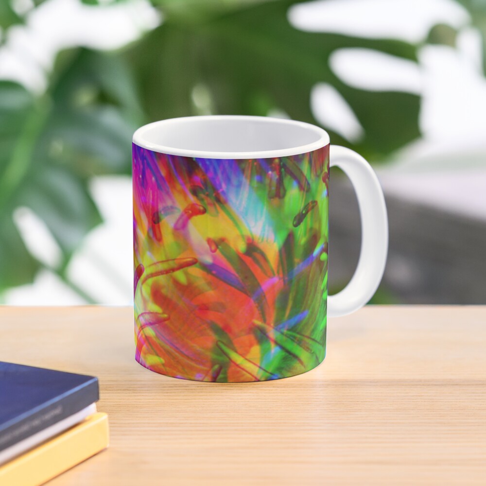 Abstract Water Lily Coffee Mug