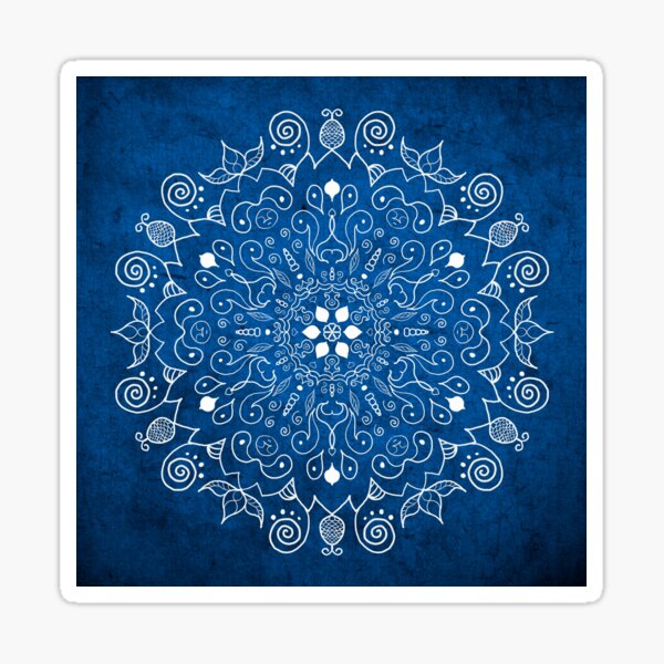 Item preview, Mandala Blue designed and sold by Patricia Lintner.