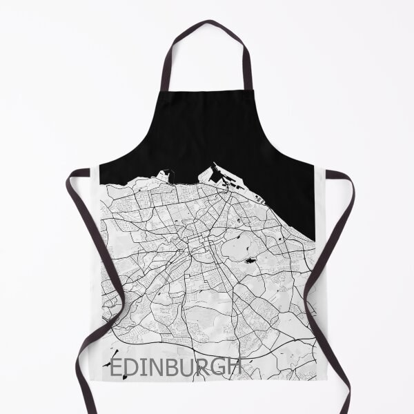 Item preview, Edinburgh - Minimalistic Greyscale Map designed and sold by AidanMDesigns.